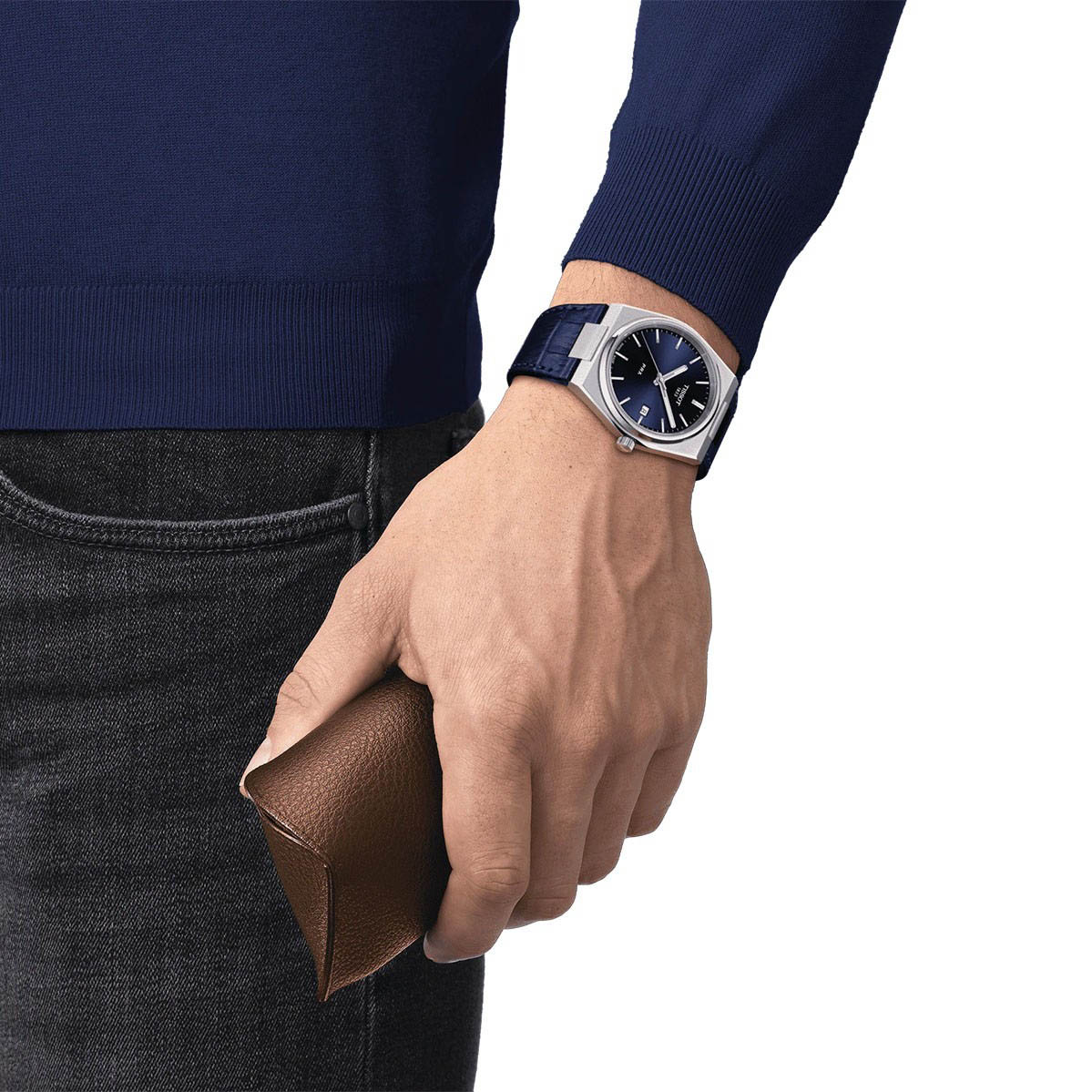 Đồng Hồ Nam Tissot Quart PRX T137.410.16.041.00 Màu Xanh Blue