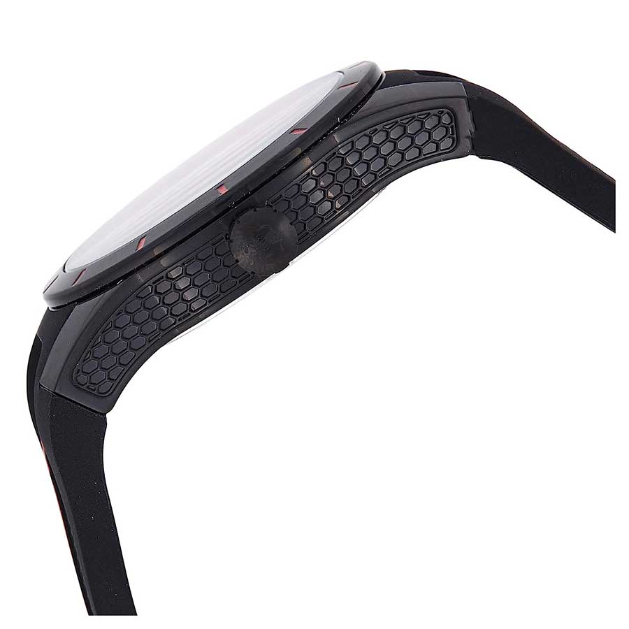 Đồng Hồ Nam Ferrari Men's 0830248 Redrev Analog Display Màu Đen Đỏ