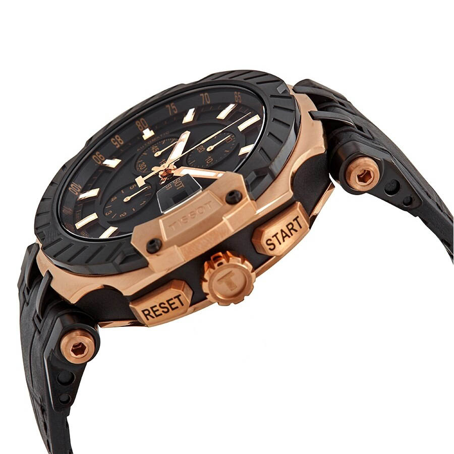 Đồng Hồ Nam Tissot T-Race MotoGP Chronograph Automatic Black Dial Men's Watch T1154273705101 Màu Đen