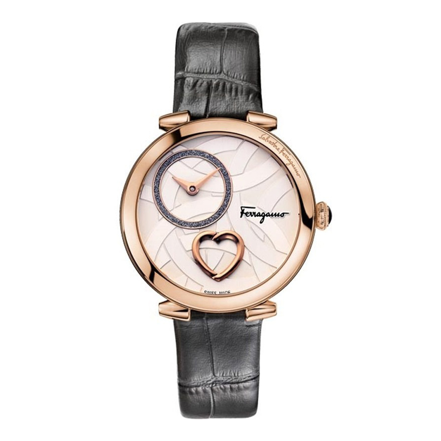 Đồng Hồ Nữ Salvatore Ferragamo Cuore Beating Heart Watch SFE200220 Màu Vàng Hồng