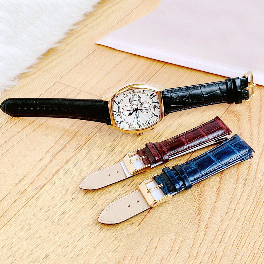 Đồng Hồ Nam Invicta  Men's Watch 14330 Màu Đen ( Kèm 2 Dây Đeo)