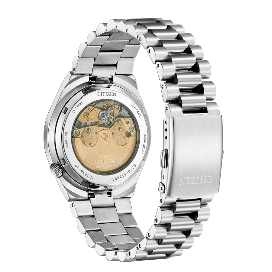 Đồng Hồ Nam Citizen Mechanical NJ0150-81A Màu Trắng Bạc