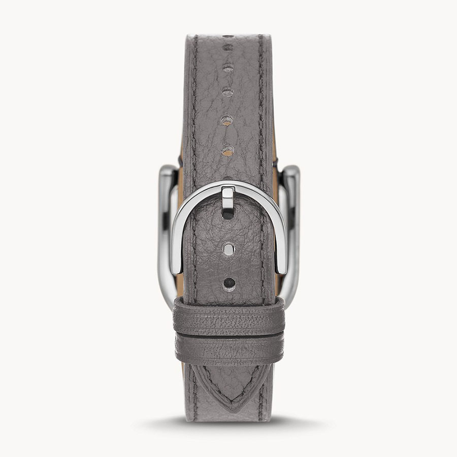 Đồng Hồ Nữ Fossil Corra ES5265 Harwell Three-Hand Light Gray Litehide Leather Màu Xám Hồng