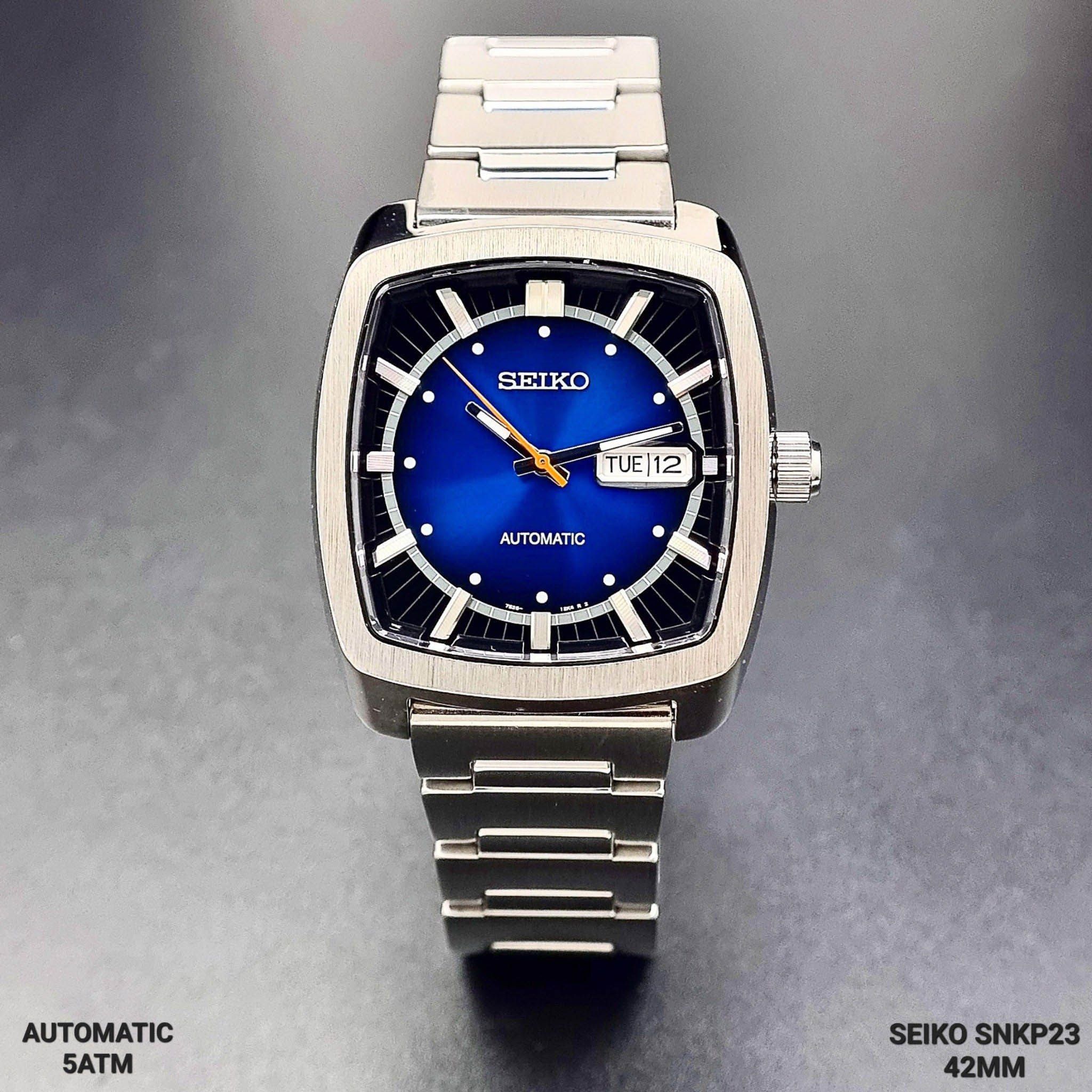 Đồng Hồ Nam Seiko Recraft SNKP23 Màu Xanh Blue