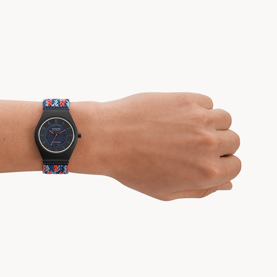 Đồng Hồ Nam Skagen Grenen Solar SKW6880 Màu Đen