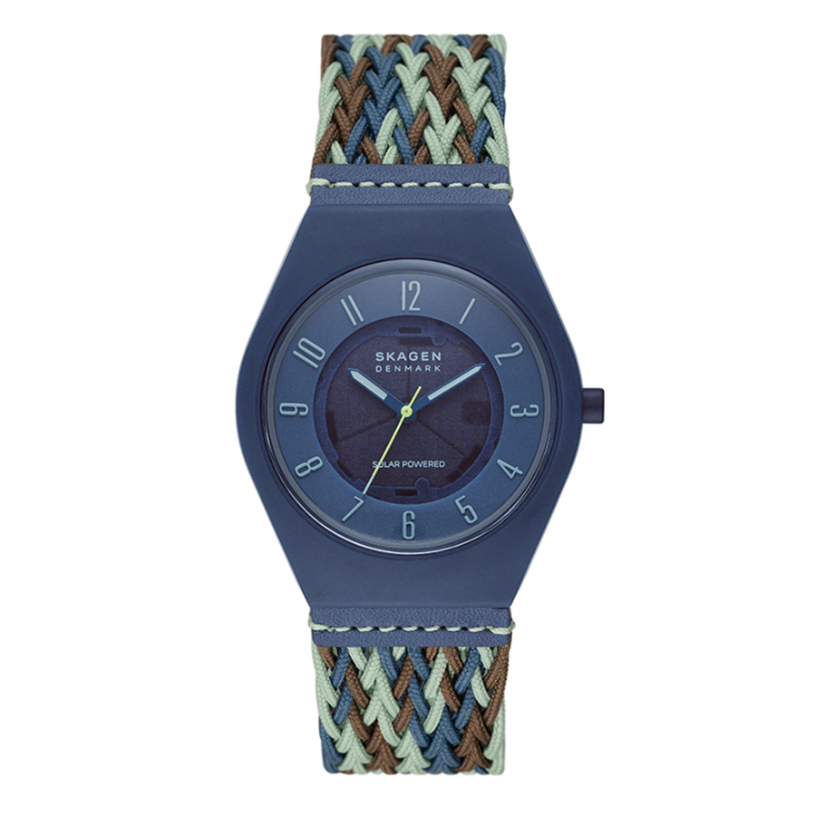 Đồng Hồ Nam Skagen Grenen Solar SKW6879 Màu Xanh Blue