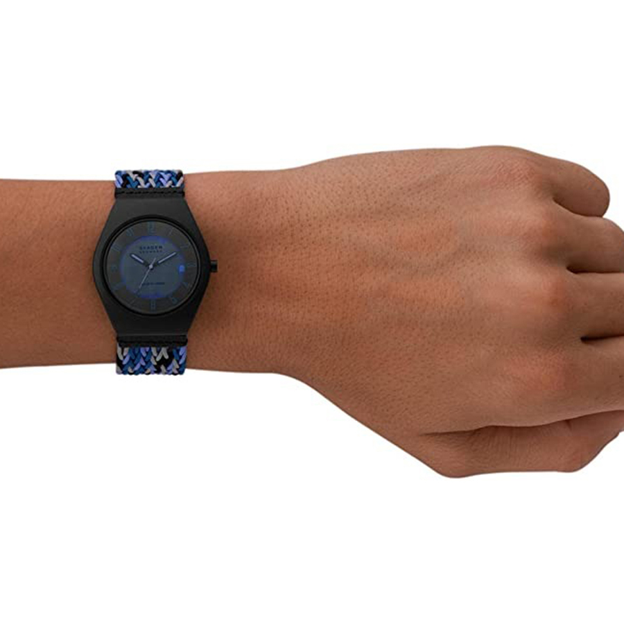 Đồng Hồ Nam Skagen Grenen Solar SKW6871 Màu Xanh Blue