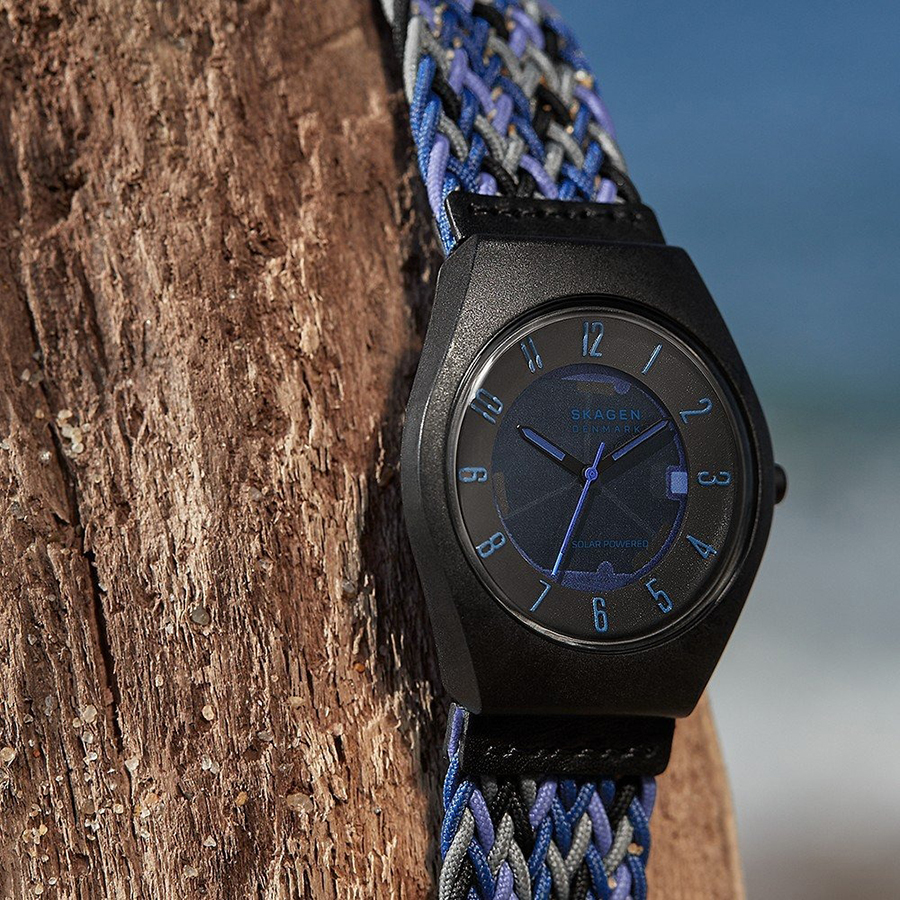 Đồng Hồ Nam Skagen Grenen Solar SKW6871 Màu Xanh Blue