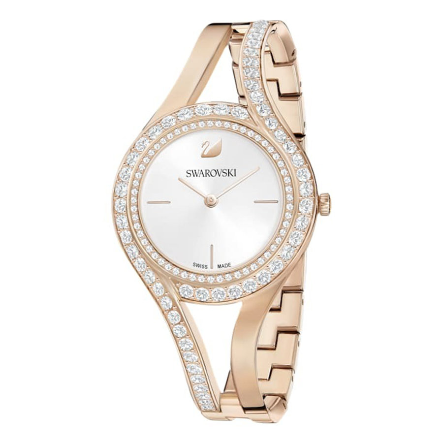 Đồng Hồ Nữ Swarovski Eternal Watch 5377563 Gold Tone Màu Vàng Champagne