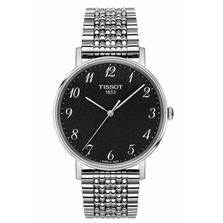 Đồng Hồ Nam Tissot Everytime T109.410.11.072.00 T1094101107200 Màu Đen Bạc