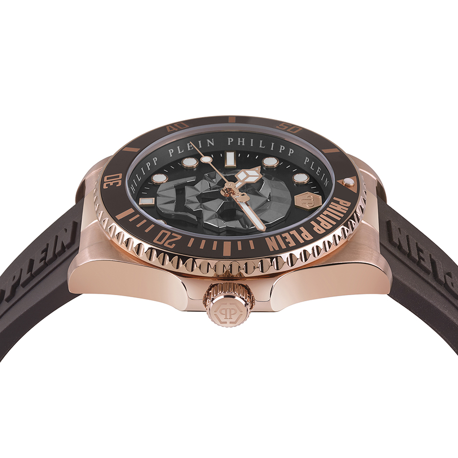 Đồng Hồ Nam Philipp Plein $Kull Diver Watch AABA-MWS0054-PXV037N_04 Màu Vàng Hồng