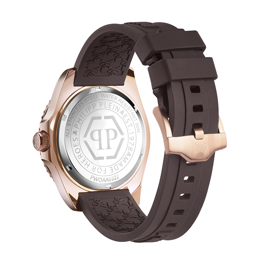 Đồng Hồ Nam Philipp Plein $Kull Diver Watch AABA-MWS0054-PXV037N_04 Màu Vàng Hồng