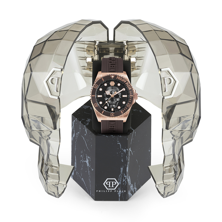 Đồng Hồ Nam Philipp Plein $Kull Diver Watch AABA-MWS0054-PXV037N_04 Màu Vàng Hồng