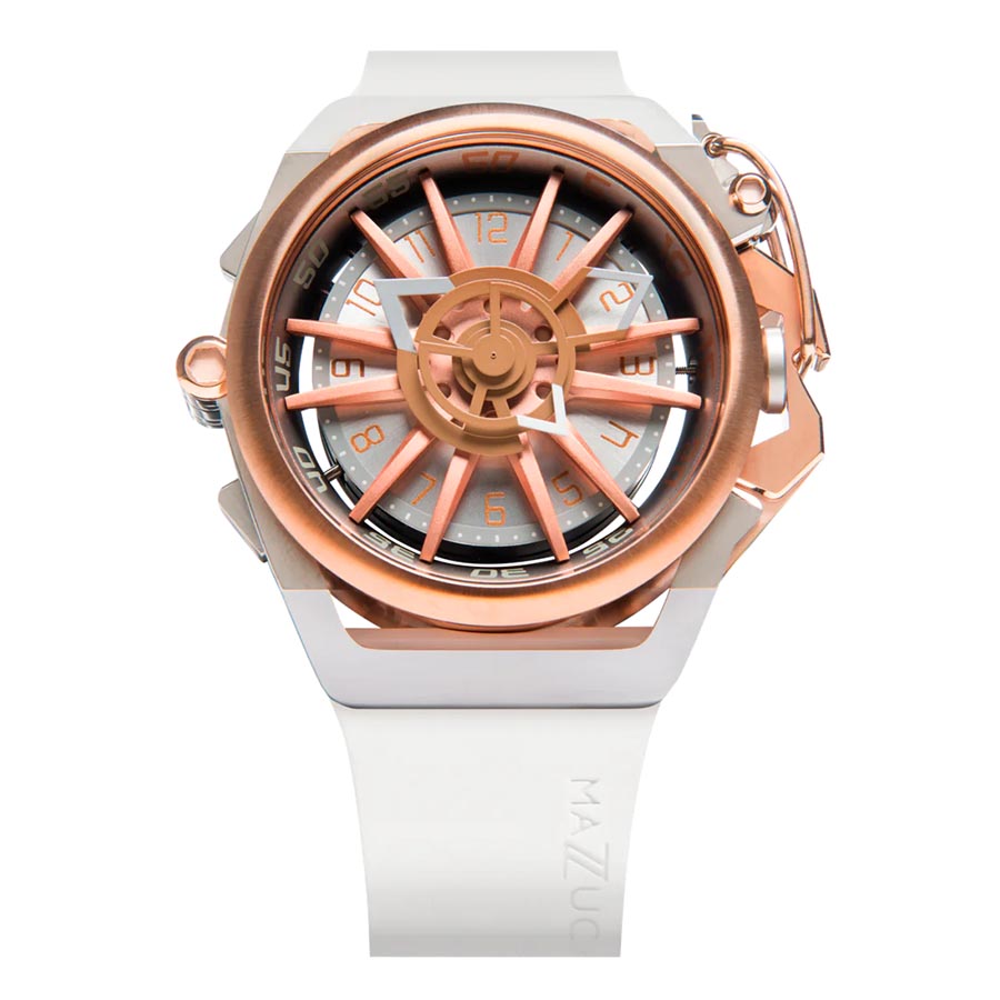Đồng Hồ Nam Mazzucato Rim Sport Collection Chronograph Watch RIM 11-WHCG5 Màu Trắng