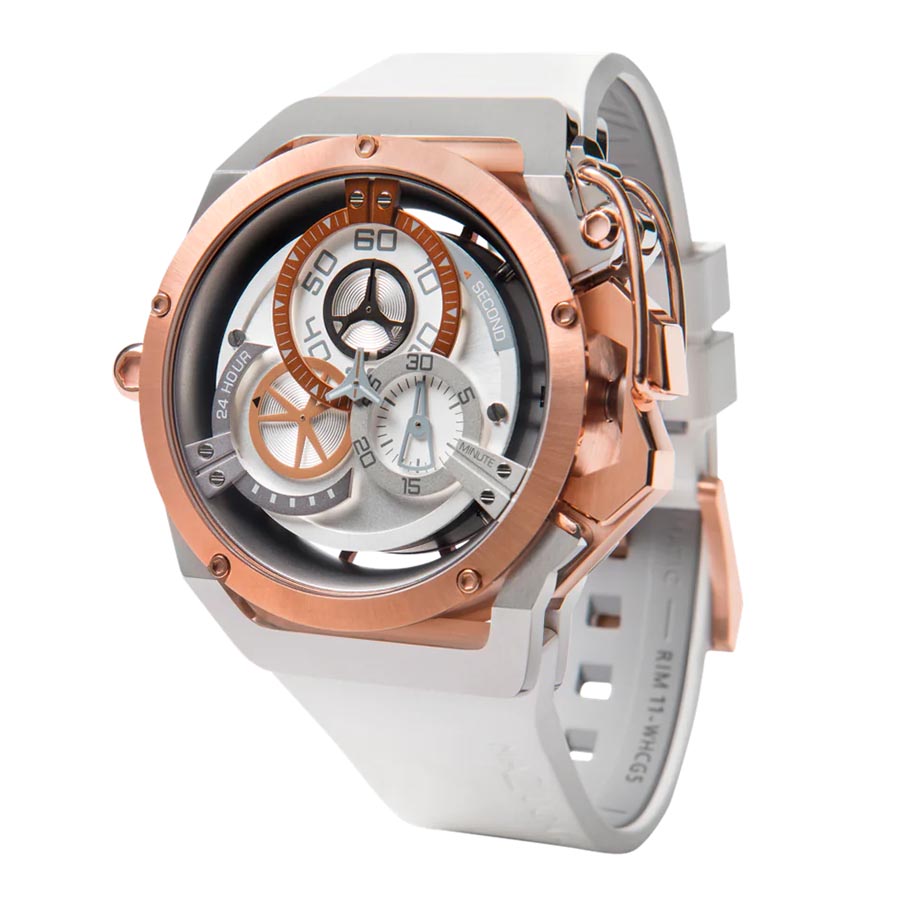 Đồng Hồ Nam Mazzucato Rim Sport Collection Chronograph Watch RIM 11-WHCG5 Màu Trắng