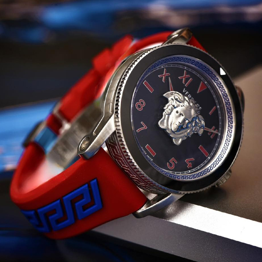 Đồng Hồ Nam Versace Men's Watch V-Palazzo Red VE2V00622 Màu Đỏ