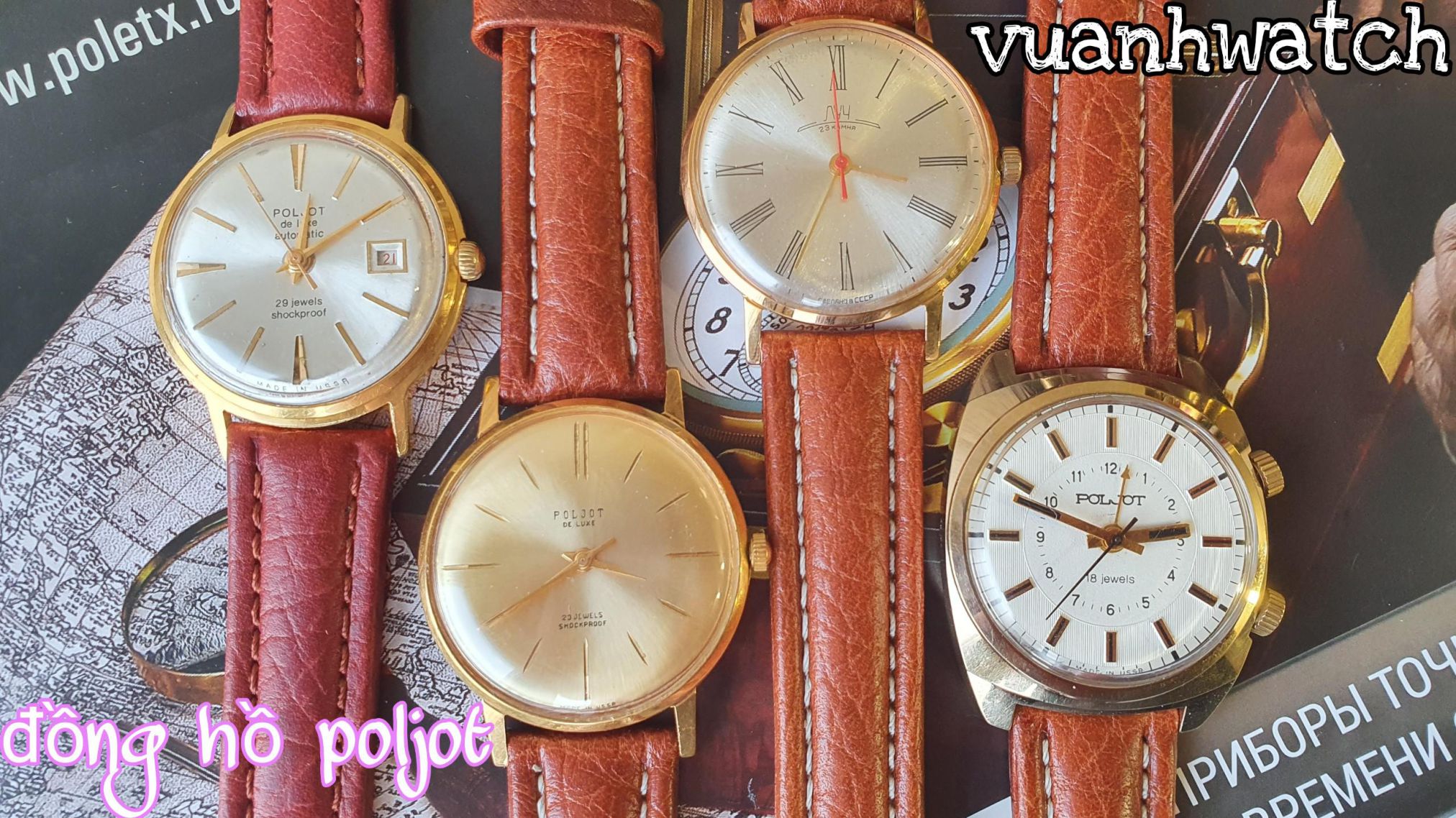 Lô MS120 Đồng hồ Poljot