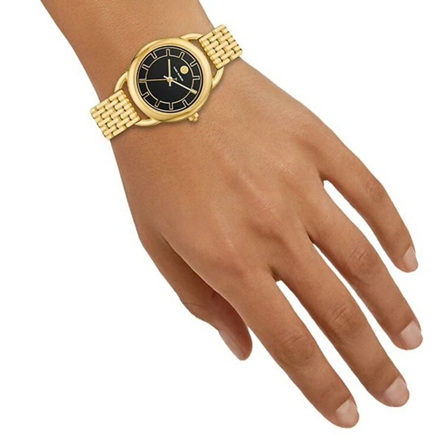 Đồng Hồ Nữ Tory Burch Ravello Quartz Ladies Watch TBW7213 Màu Đen Vàng