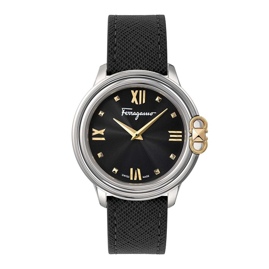 Đồng Hồ Nữ Salvatore Ferragamo Studmania Women's Watch SFMJ00122 Màu Đen