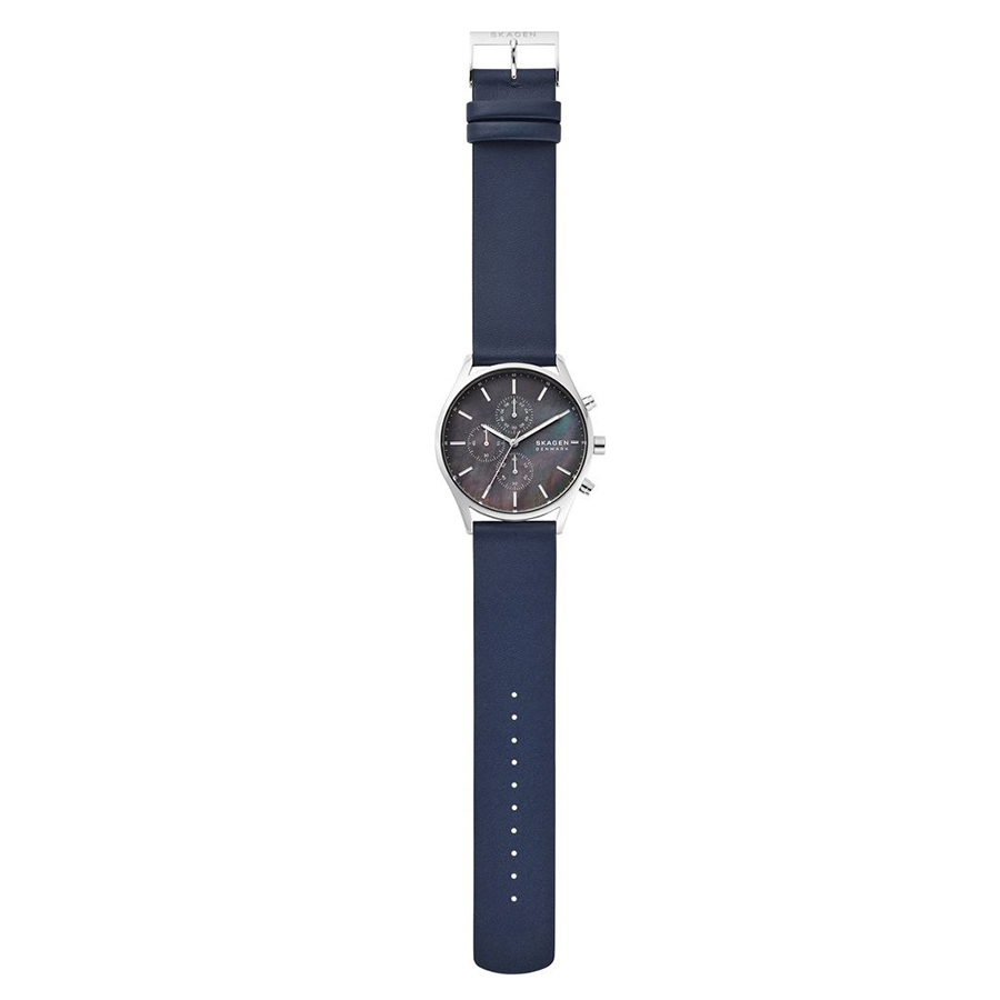 Đồng Hồ Nam Skagen Holst Analog Quartz Watch SKW6653 Màu Xanh Navy