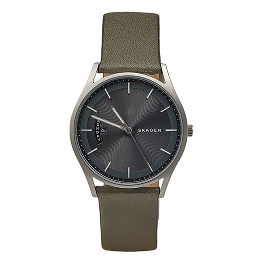 Đồng Hồ Nam Skagen Holst Analog Quartz Watch SKW6394 Màu Xanh