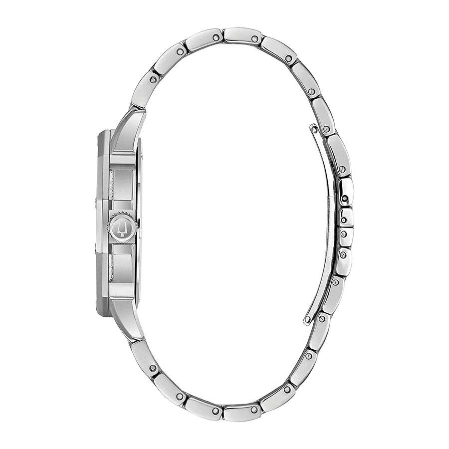 Đồng Hồ Nam Bulova Crystal Octava Chronograph 96C134 Màu Bạc