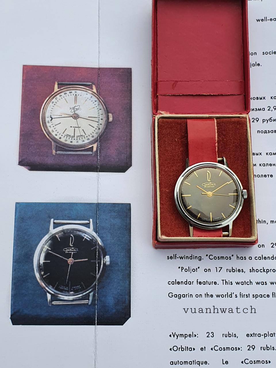 Poljot Orbita - Đồng hồ Poljot 29 jewels đặc biệt nguyên Catalog