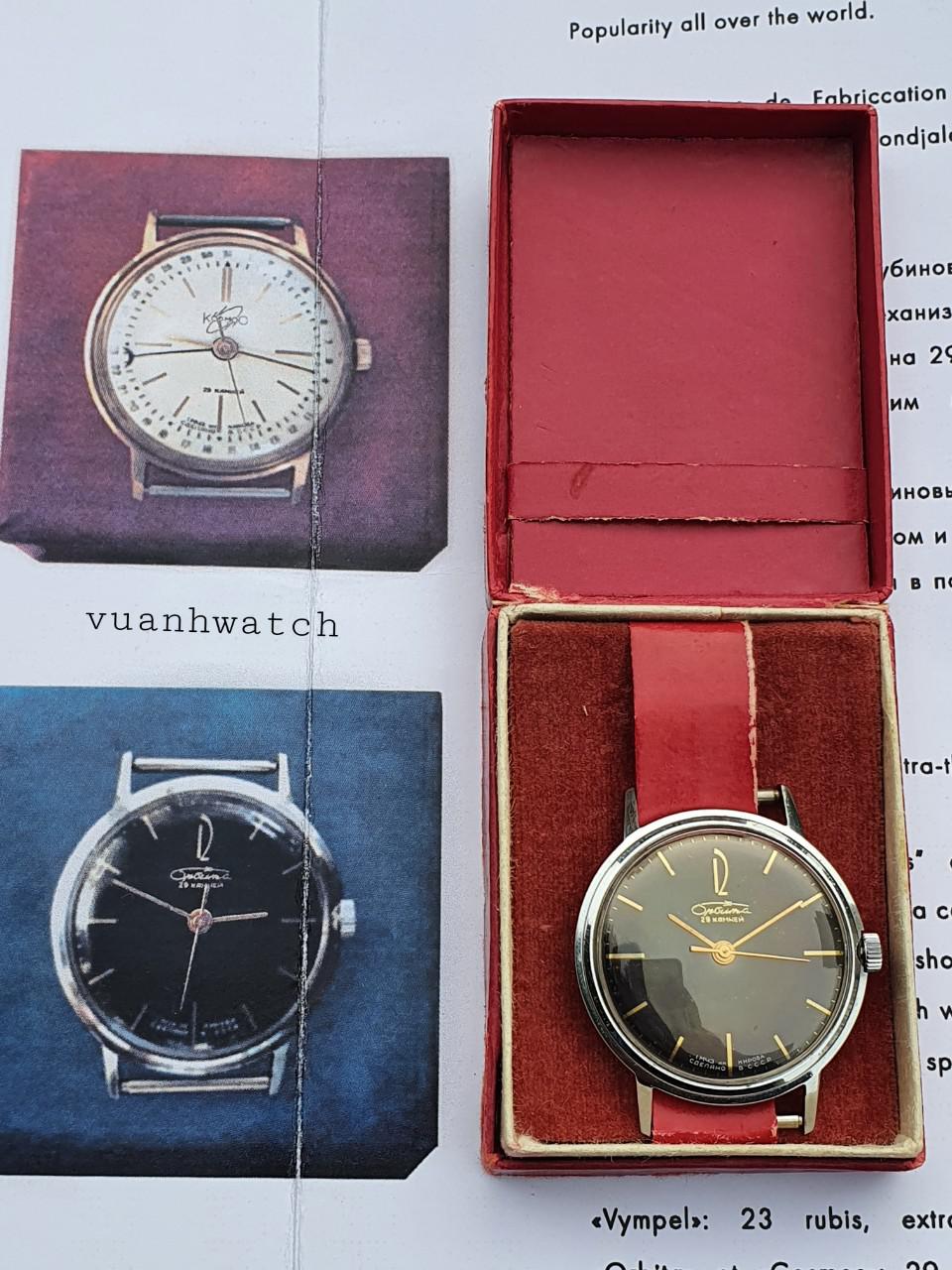 Poljot Orbita - Đồng hồ Poljot 29 jewels đặc biệt nguyên Catalog