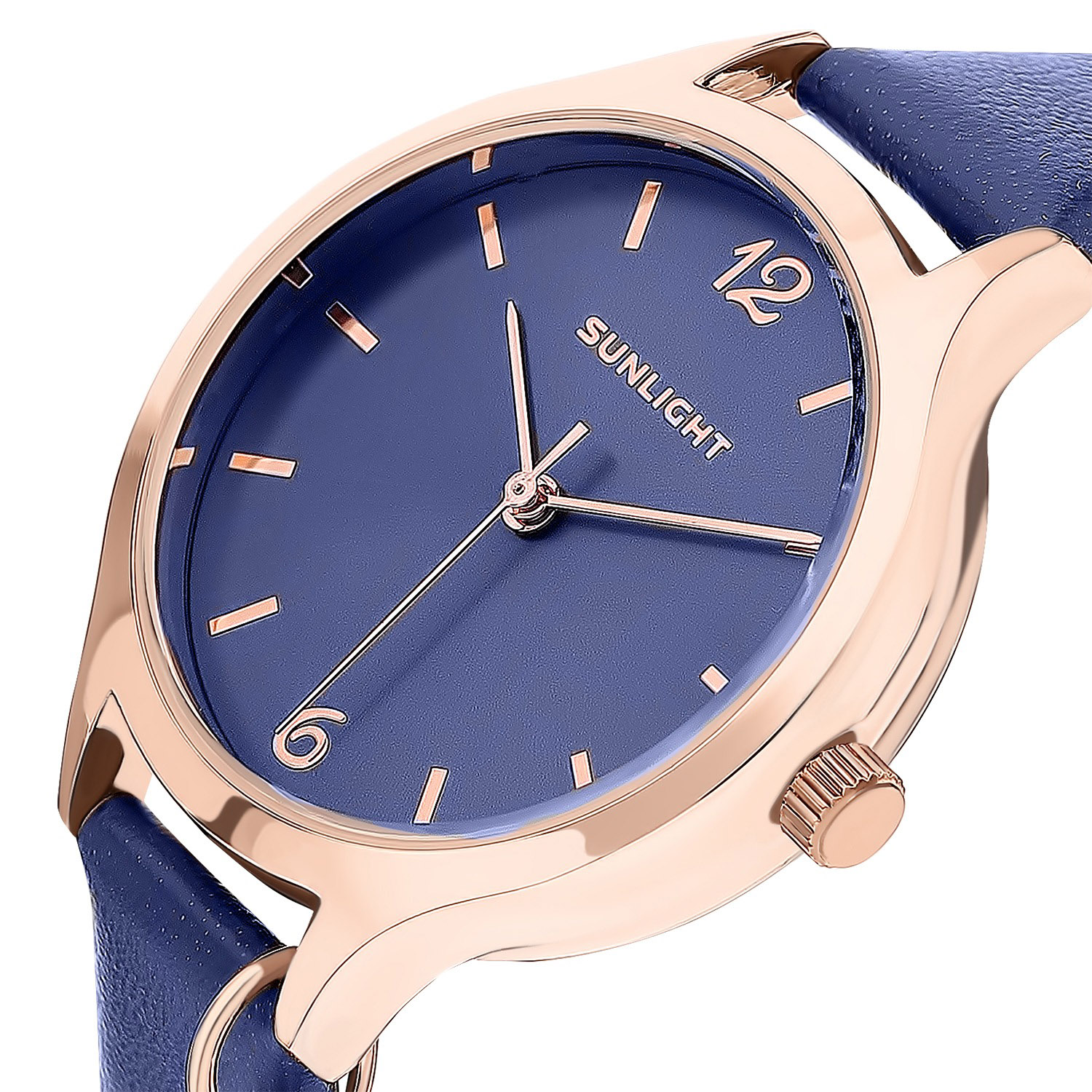 Đồng Hồ Nữ Sunlight Watches For Women 136957 Màu Xanh Navy