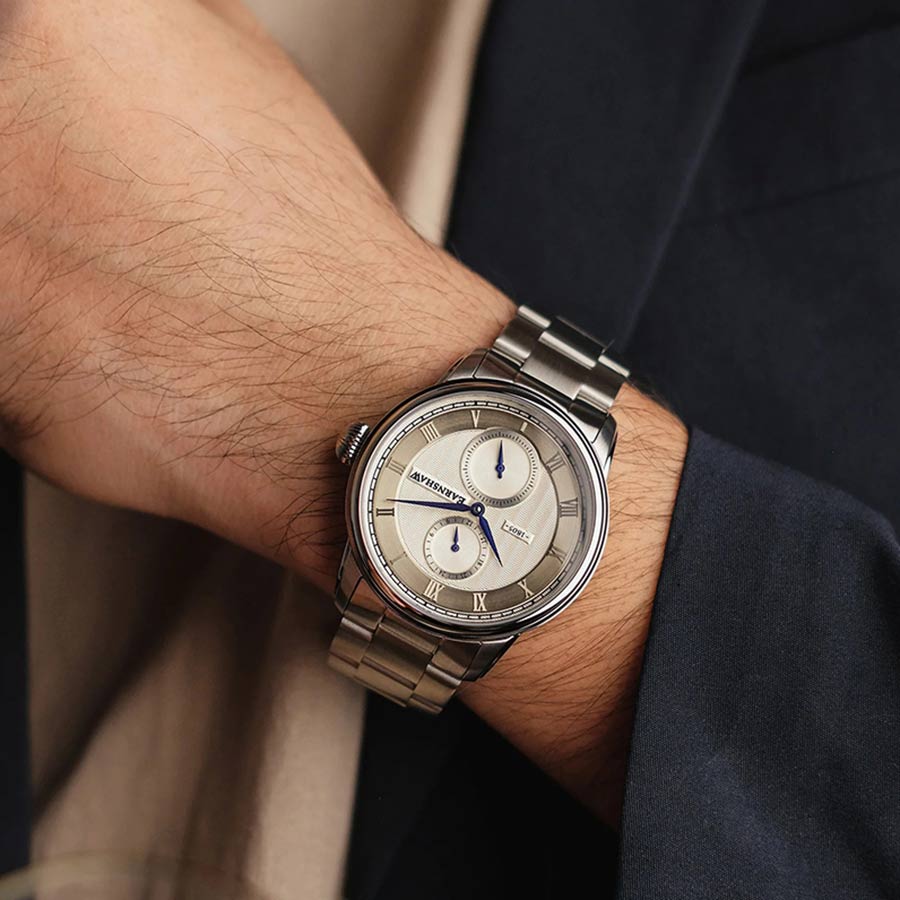Đồng Hồ Nam Thomas Earnshaw Longitude Men's Watch ES-8106-22 Màu Bạc