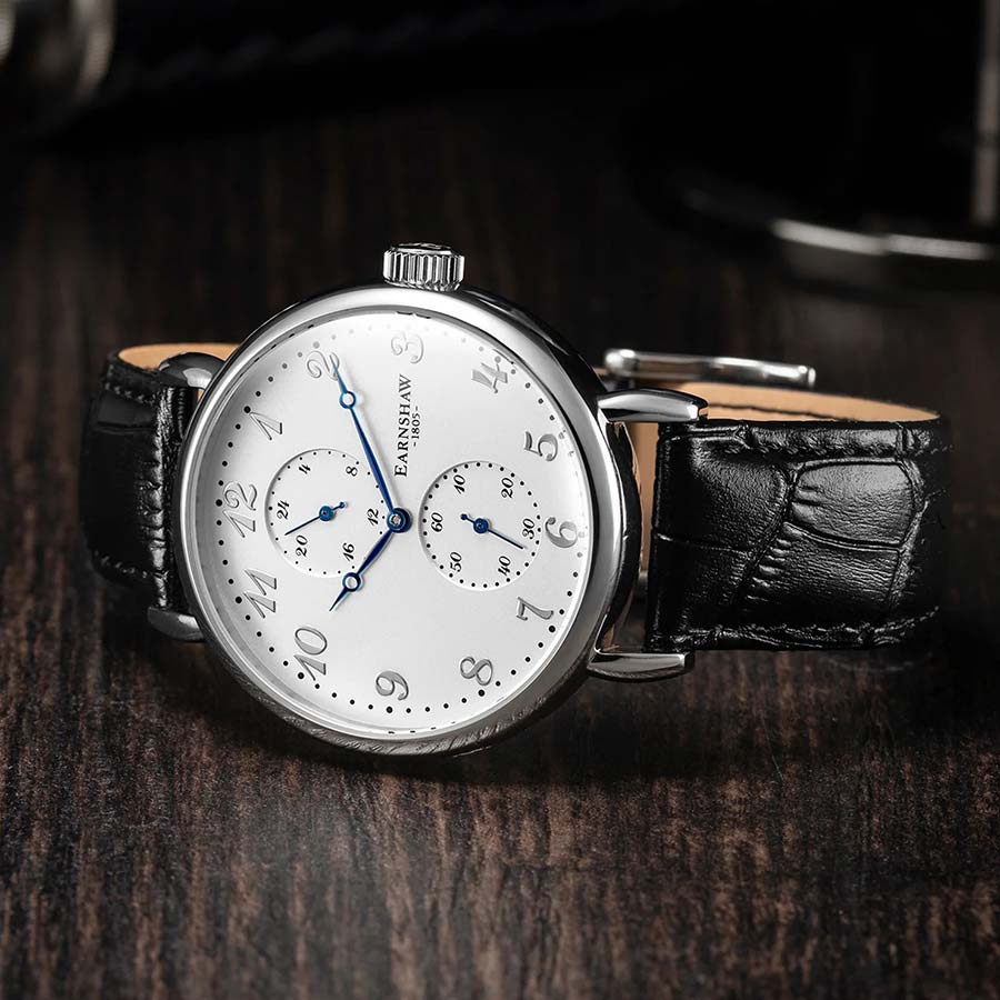 Đồng Hồ Nam Thomas Earnshaw Grand Legacy Men's Watch ES-8091-02 Màu Đen
