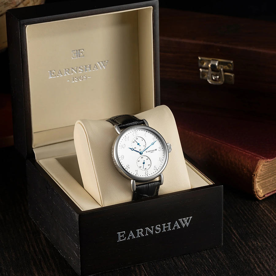 Đồng Hồ Nam Thomas Earnshaw Grand Legacy Men's Watch ES-8091-02 Màu Đen