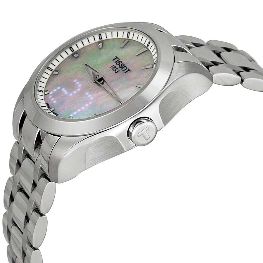 Đồng Hồ Nữ Tissot Couturier Mother Of Pearl Dial Stainless Steel T035.246.11.111.00 (T0352461111100) Màu Bạc