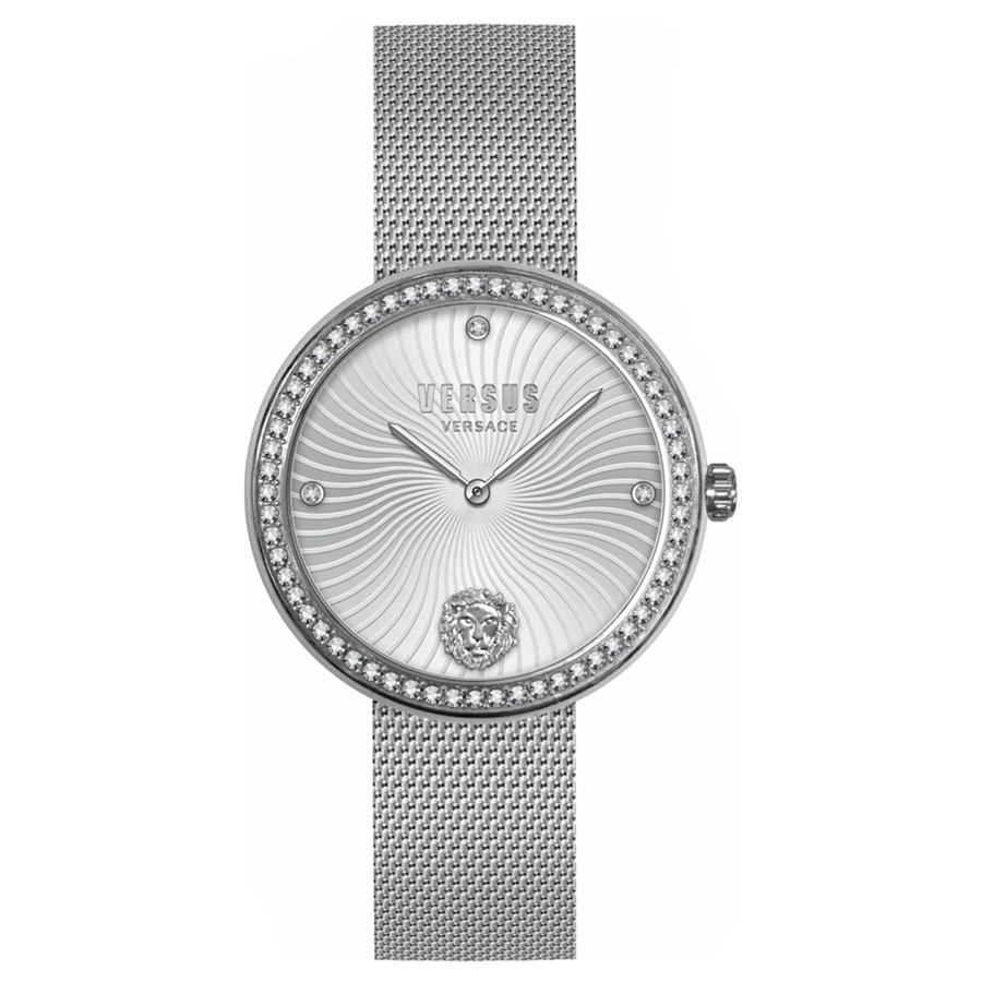 Đồng Hồ Nữ Versace Versus Womens Lea Quartz Watch VSPEN2021 Màu Bạc