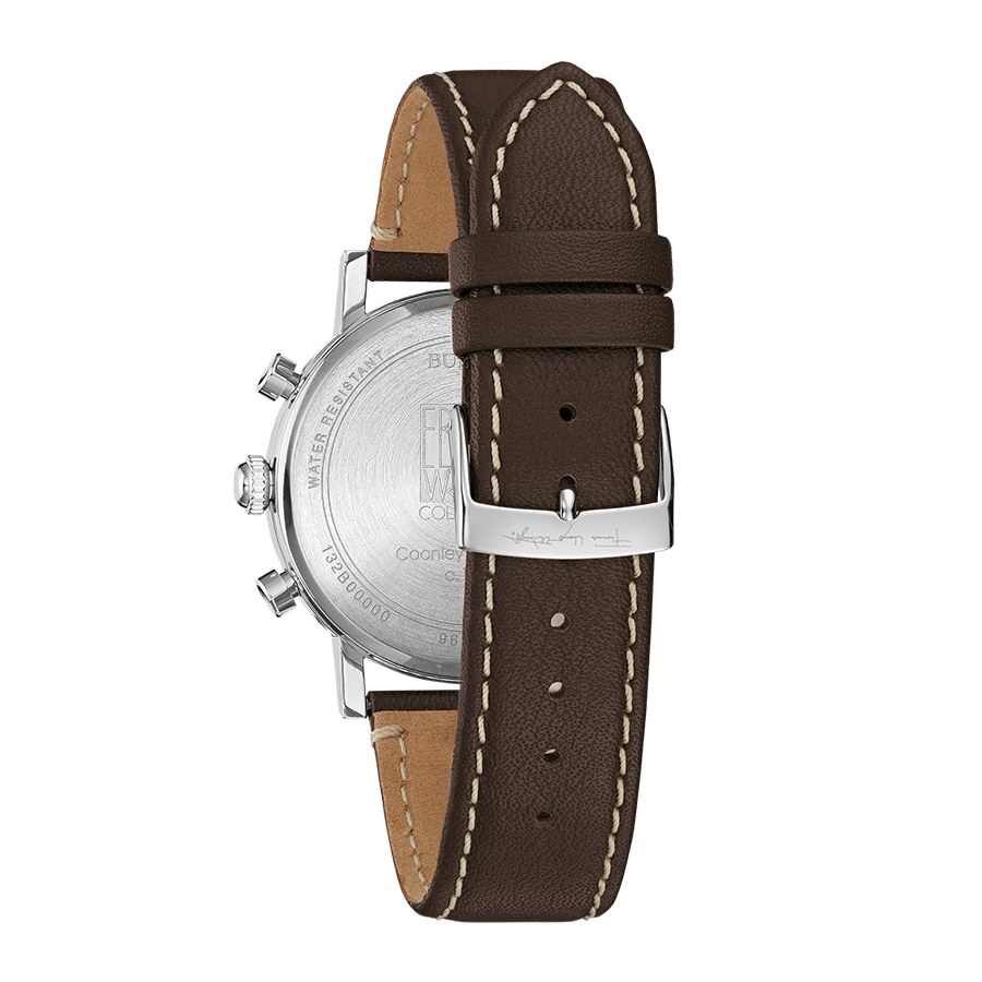 Đồng Hồ Nam Bulova Frank Lloyd Wright Blueprint 96B367 Màu Xanh Navy