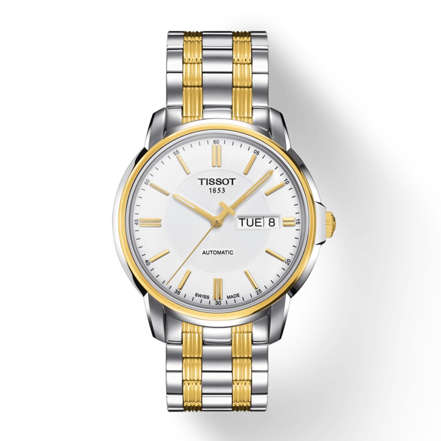 Đồng Hồ Nam Tissot Automatic T-Classic III White Dial