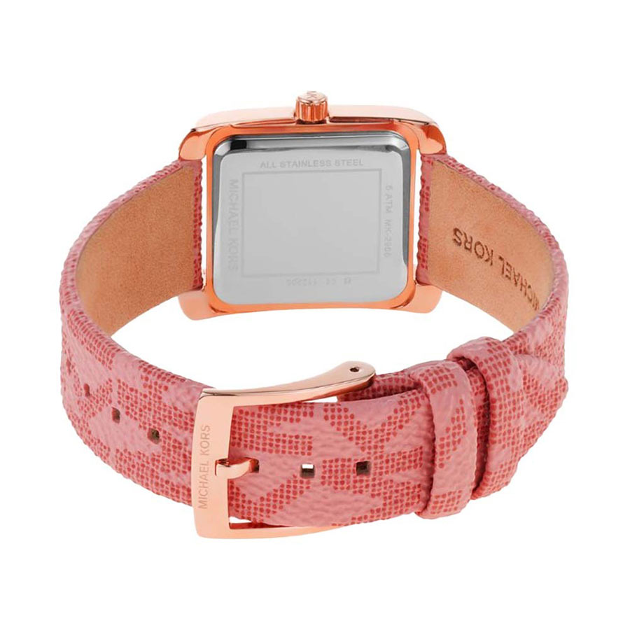 Đồng Hồ Nữ Michael Kors Emery MK2966 Màu Hồng Đỏ