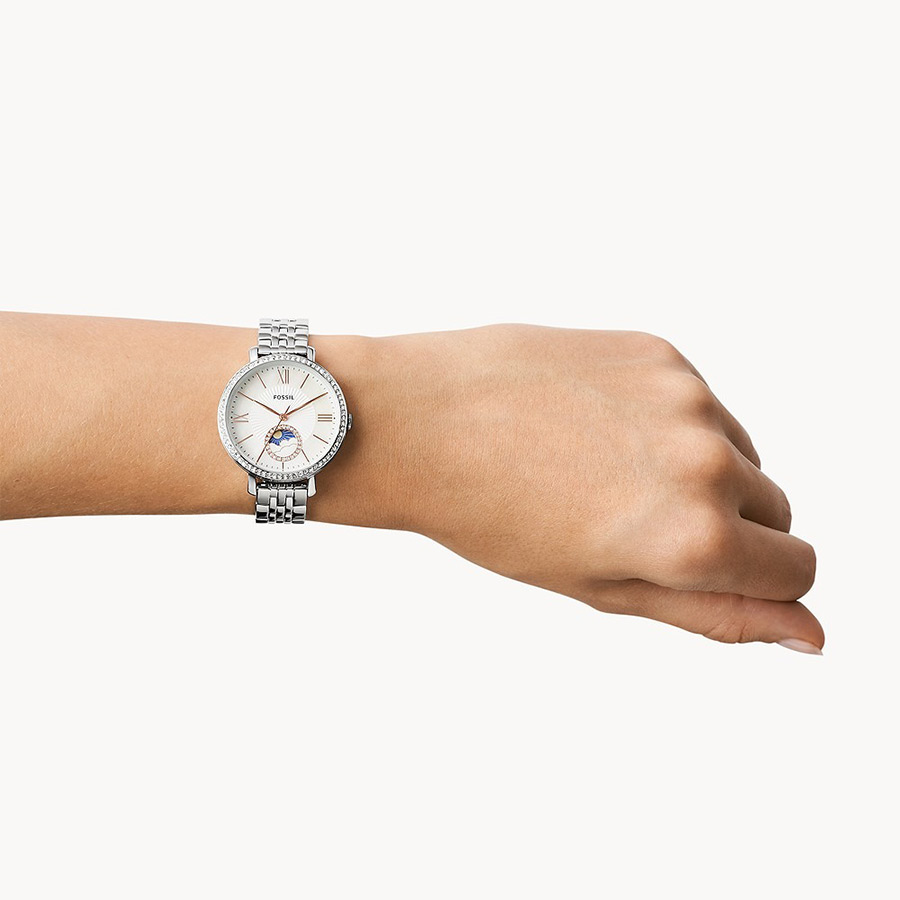 Đồng Hồ Nữ Fossil Jacqueline ES5164 Màu Bạc