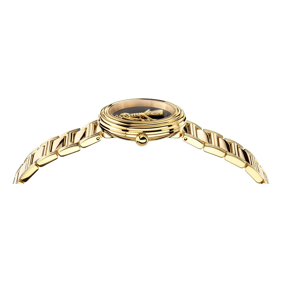 Đồng Hồ Nữ Versace VET300921 Virtus 30mm Watch Màu Vàng Đen