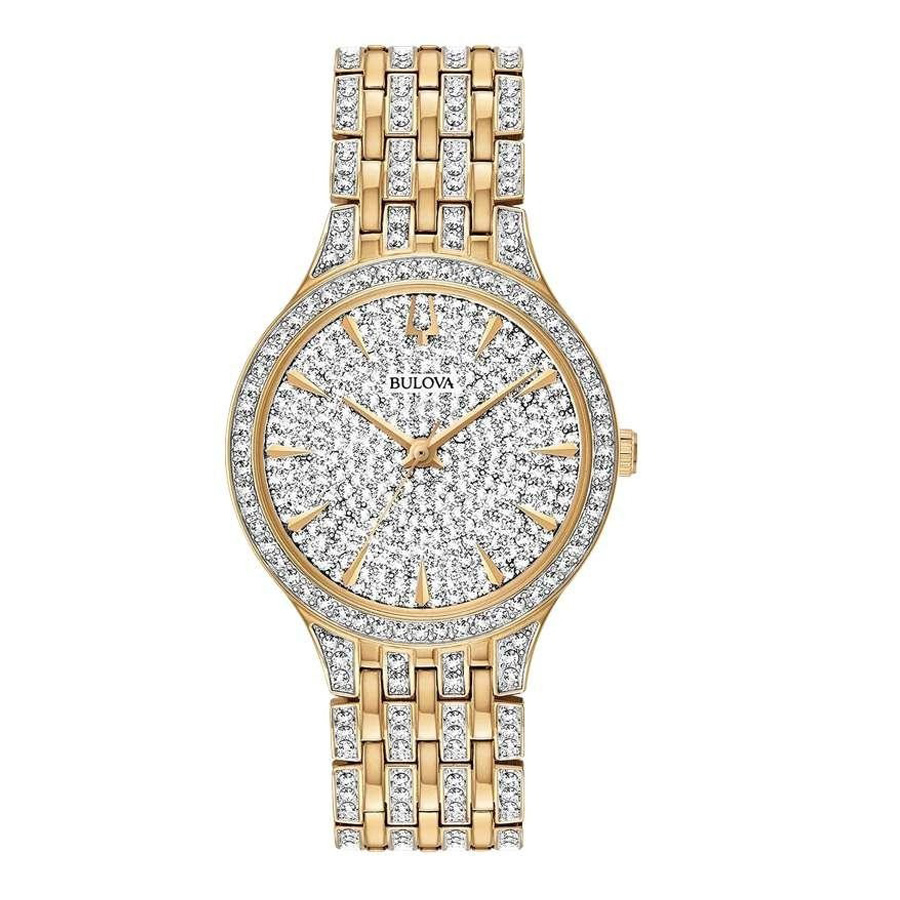 Đồng Hồ Nữ Bulova Phantom Gold Tone Watch 98L263 Màu Vàng Gold