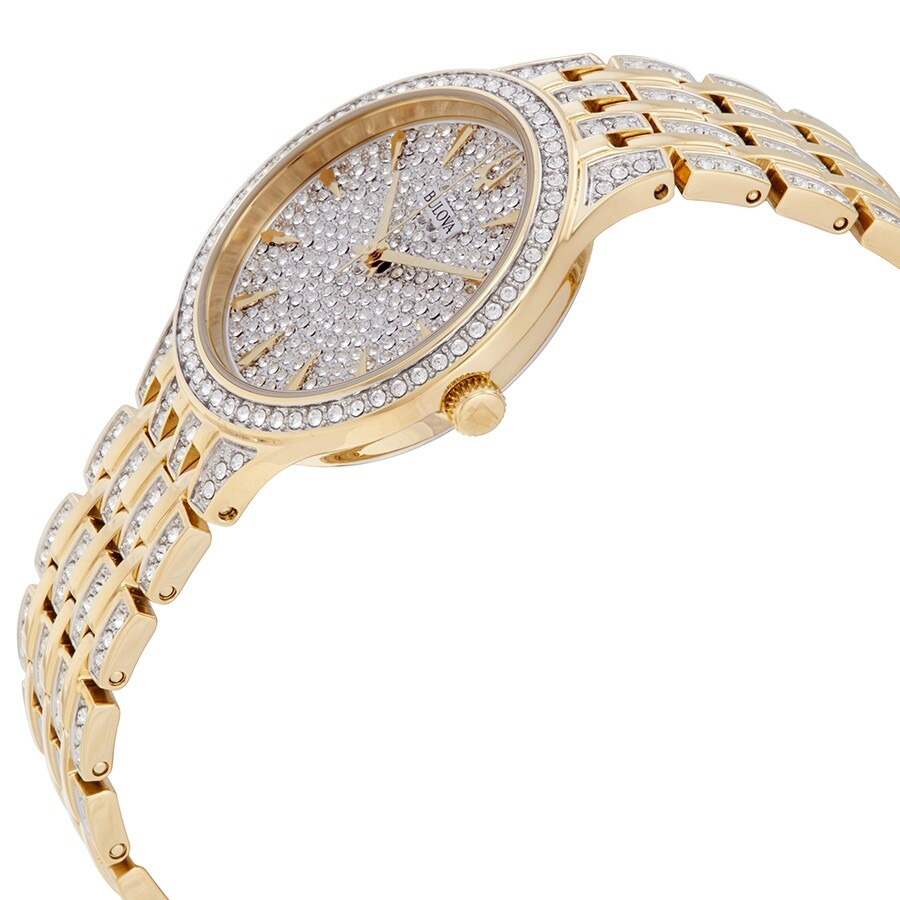 Đồng Hồ Nữ Bulova Phantom Gold Tone Watch 98L263 Màu Vàng Gold