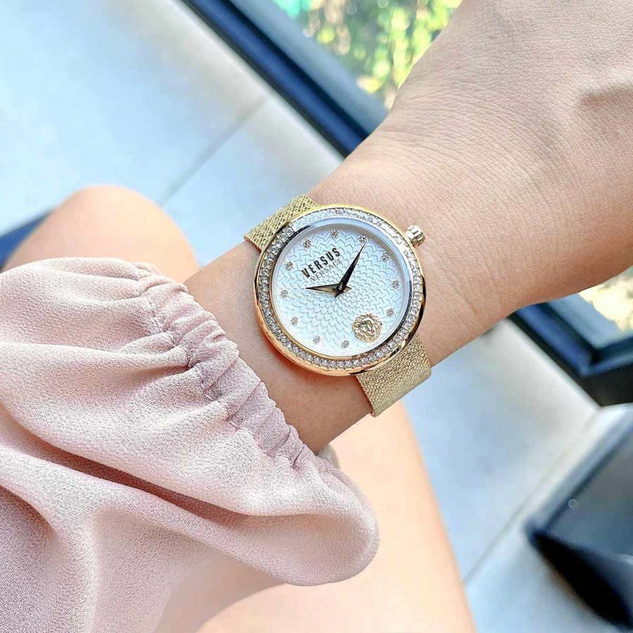 Đồng Hồ Nữ Versace Versus VSPEN3021 Màu Vàng Gold