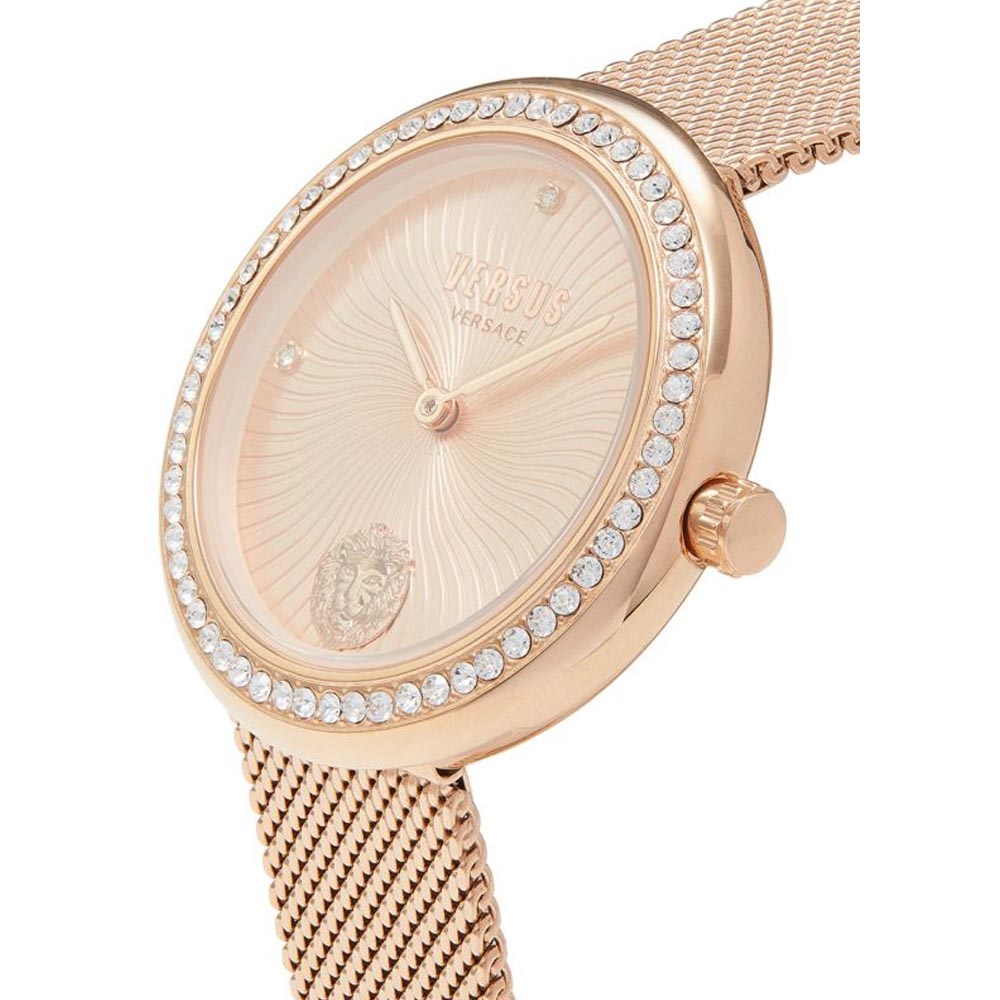 Đồng Hồ Nữ Versace Versus Womens IP Lea Bracelet Watch VSPEN2421 Màu Vàng Hồng