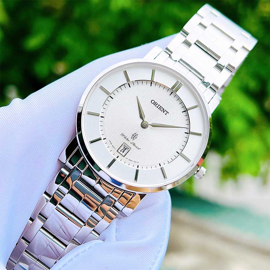 Đồng Hồ Nam Orient Quartz FGW01006W0 Màu Bạc