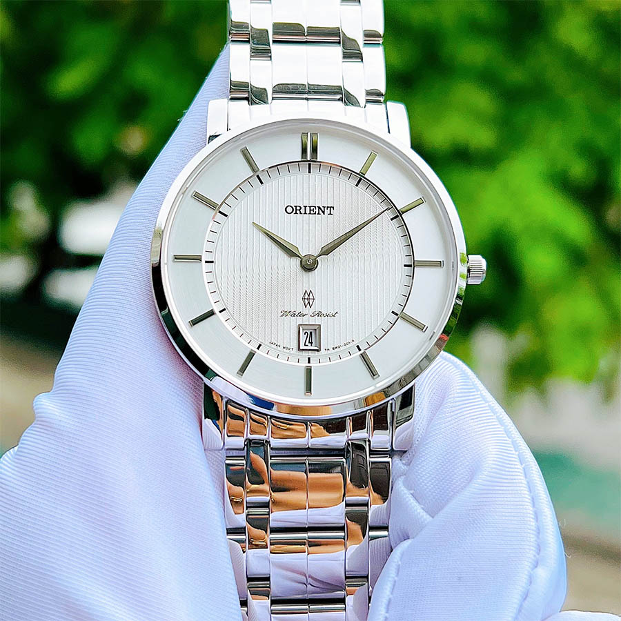 Đồng Hồ Nam Orient Quartz FGW01006W0 Màu Bạc