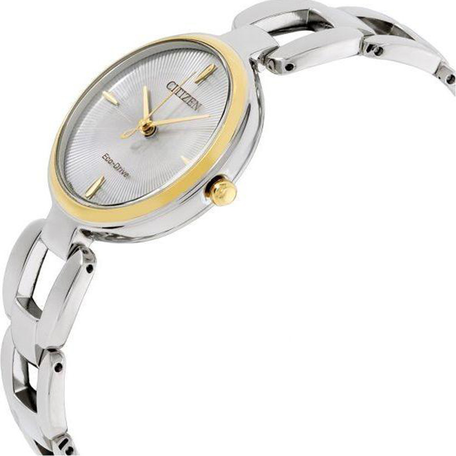 Đồng Hồ Nữ Citizen EM042453A L Ladies Watch Màu Bạc