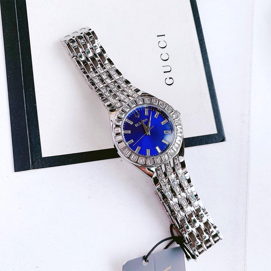 Đồng Hồ Nữ Bulova 96L290 Màu Bạc