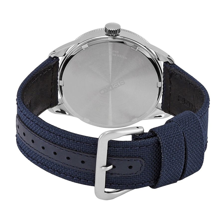 Đồng Hồ Nam Seiko Essentials Quartz Blue Dial Men's Watch SUR491 Màu Xanh Dương