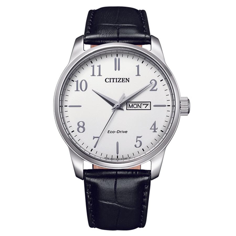 Đồng Hồ Đôi Citizen Classic Eco Drive Watch BM8550-14A Và EW3260-17A Màu Đen Bạc
