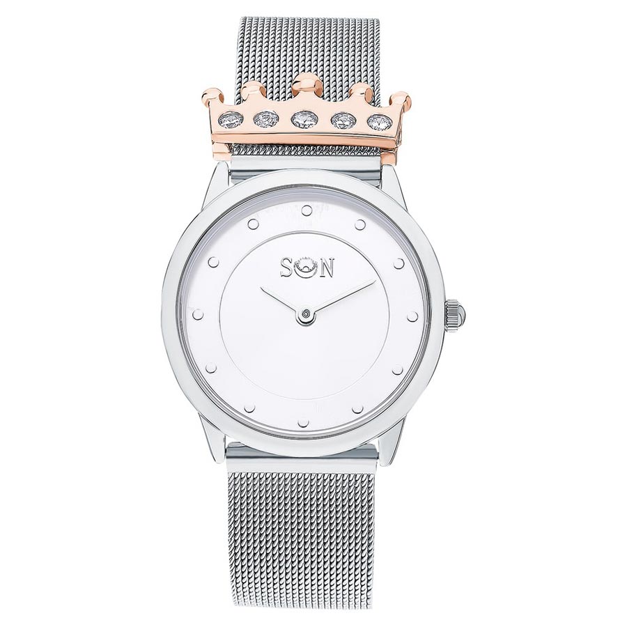 Đồng Hồ Nữ Sunlight Watches For Women 337859 Màu Trắng Bạc